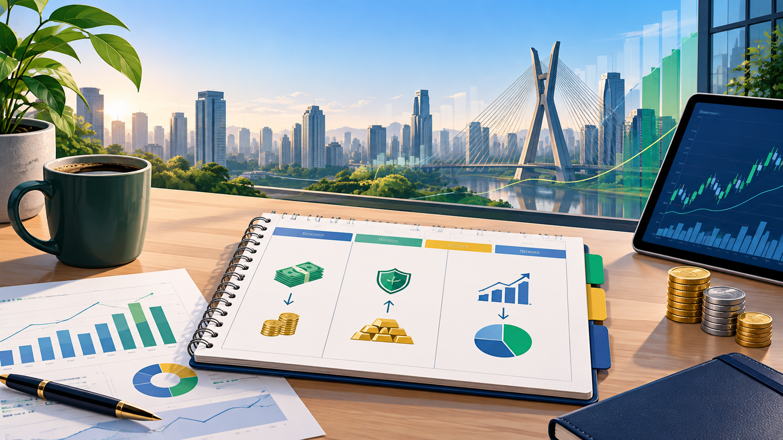 Payroll adiado e dólar a R$ 5,33: como montar o plano de aportes da semana